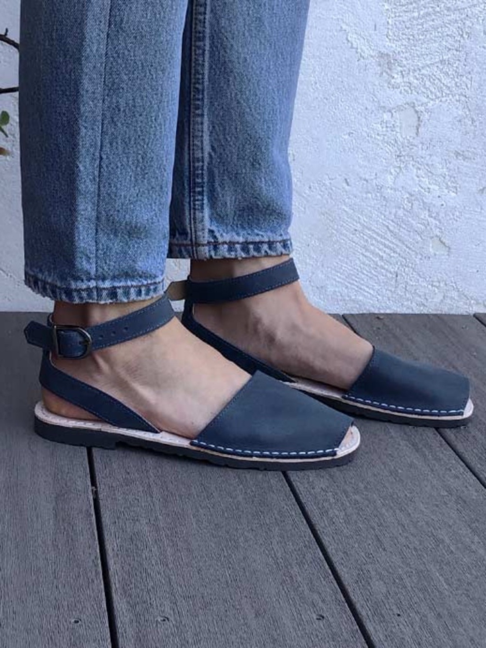 NIB Pons Shoes - Classic Strap - French Blue